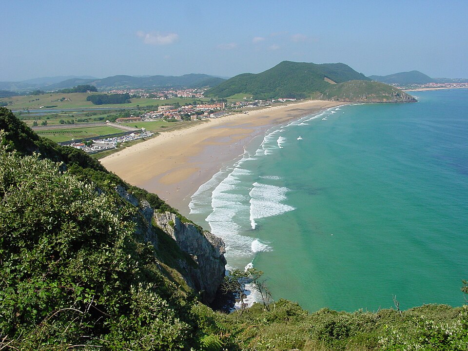 Playa de Berria, Santoña